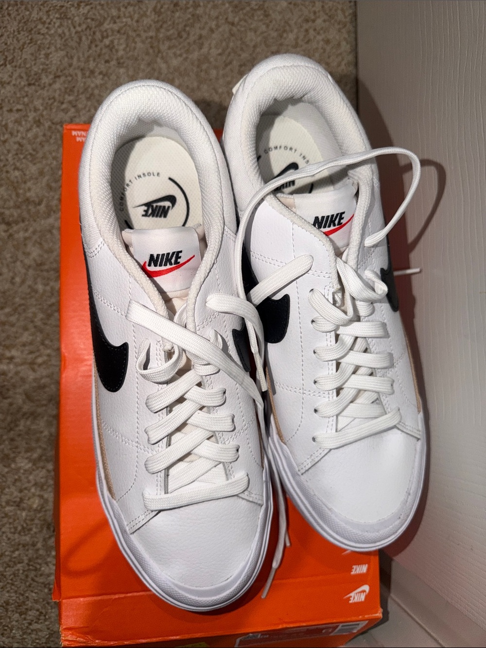 Nike court legacy lift sz 9 - Picture 2 of 4